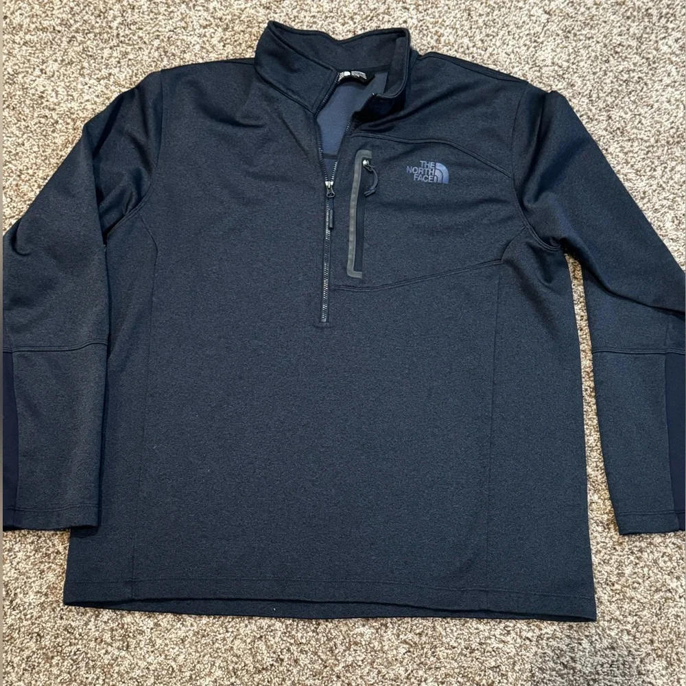 The North Face Canyonlands 1/2 Zip Half Zip Pullover Jacket Men's XL Navy Blue